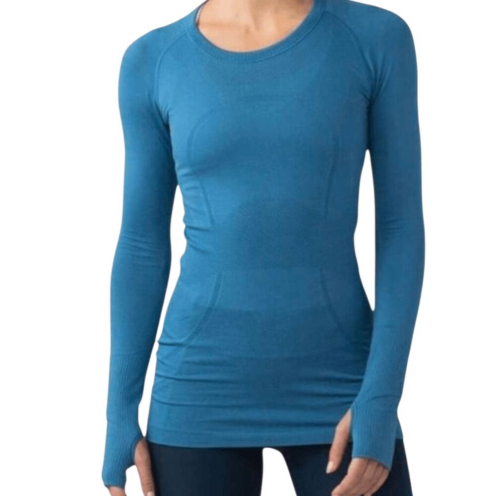 LULULEMON ATHLETICA Swiftly Tech Long Sleeve Size 10